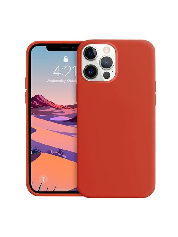 CRONG Color Cover - iPhone 12 Pro Max Case - Red