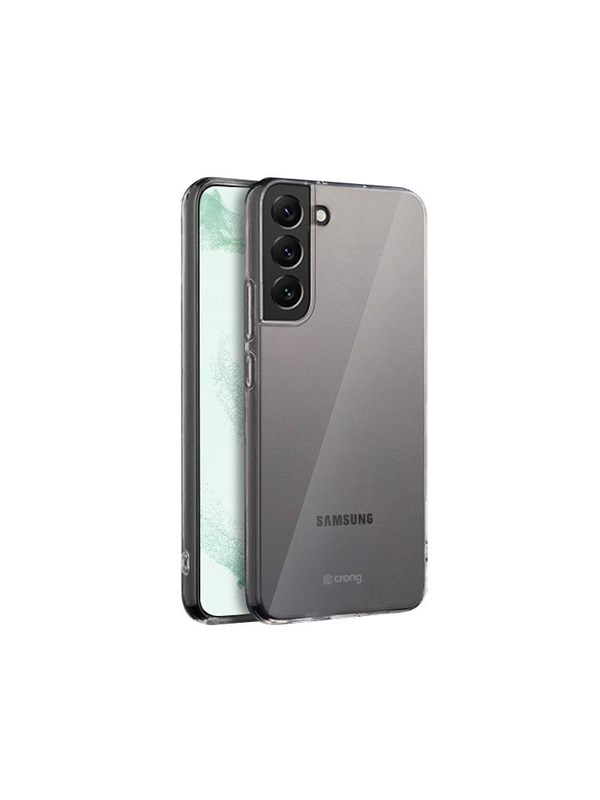 CRONG Crystal Slim Cover - Samsung Galaxy S22+ Case - Transparent