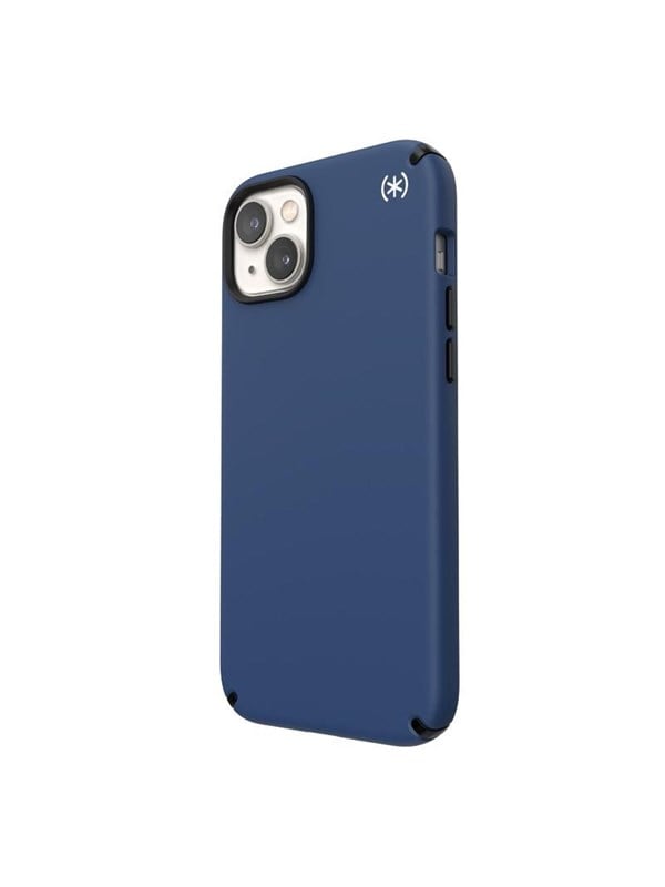 Speck Presidio2 Pro - Antibacterial iPhone 15 Plus  14 Plus Case - Coastal Blue  Black  White