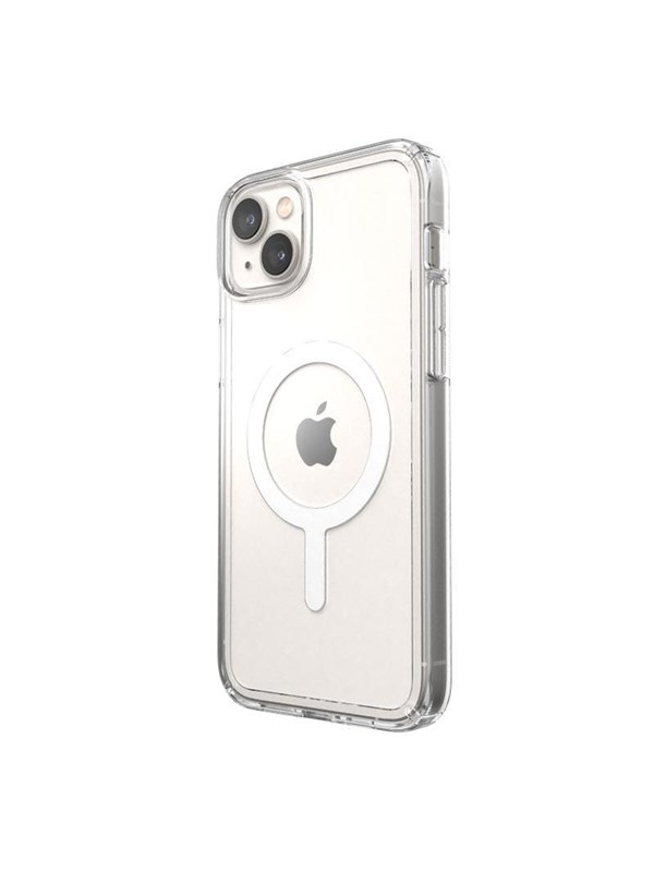 Speck Gemshell  MagSafe - Case for iPhone 15 Plus  iPhone 14 Plus with MICROBAN coating - Clear