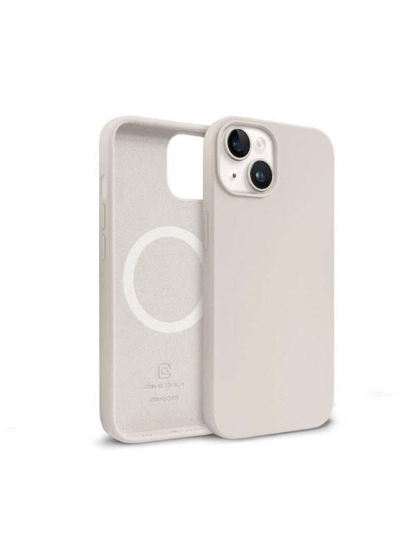CRONG Color Cover Magnetic - iPhone 14 / iPhone 13 MagSafe Case - Stone Beige