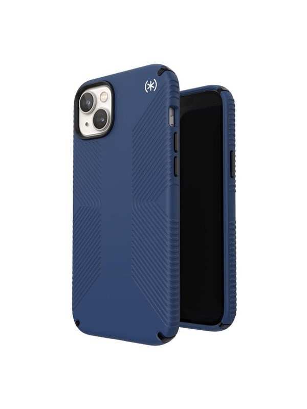 Speck Presidio2 Grip Magsafe - iPhone 15 Plus  iPhone 14 Plus Case - Coastal Blue  Black  White
