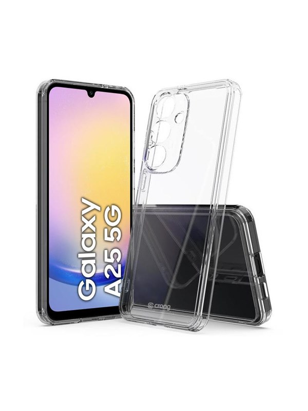 CRONG Crystal Shield Cover - Samsung Galaxy A25 5G Case - Transparent