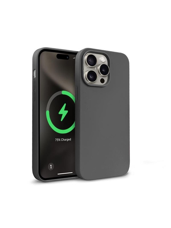 CRONG Color Cover Magnetic - iPhone 15 Pro MagSafe Case - Titanium