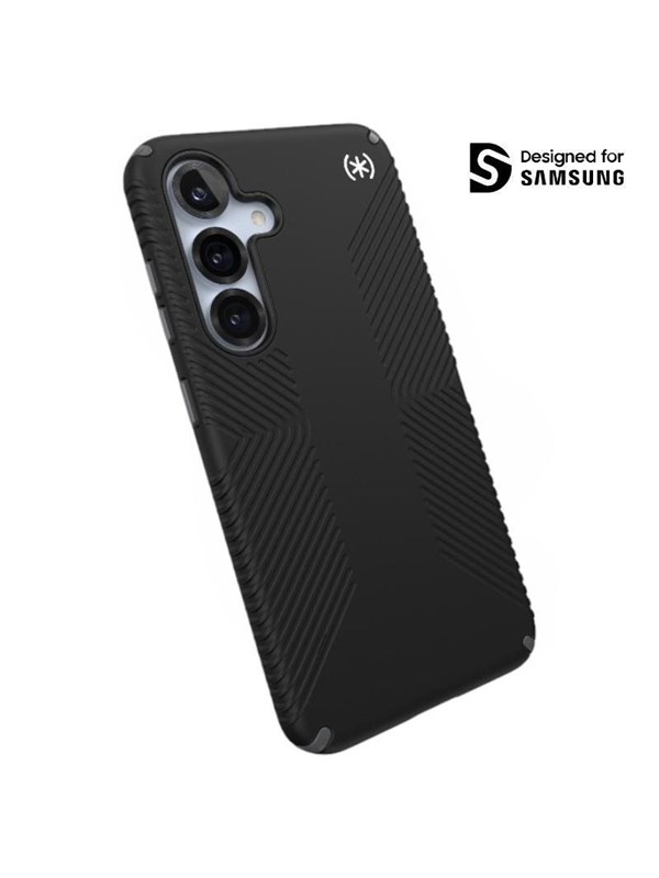 Speck Presidio2 Grip Magnet - Samsung Galaxy S25  24 MagSafe Case - BlackSlate GrayWhite
