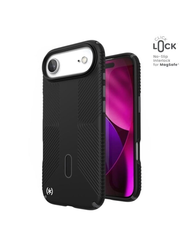 Speck Presidio2 Grip ClickLock  MagSafe - iPhone Air Case - Black  Slate Gray  White