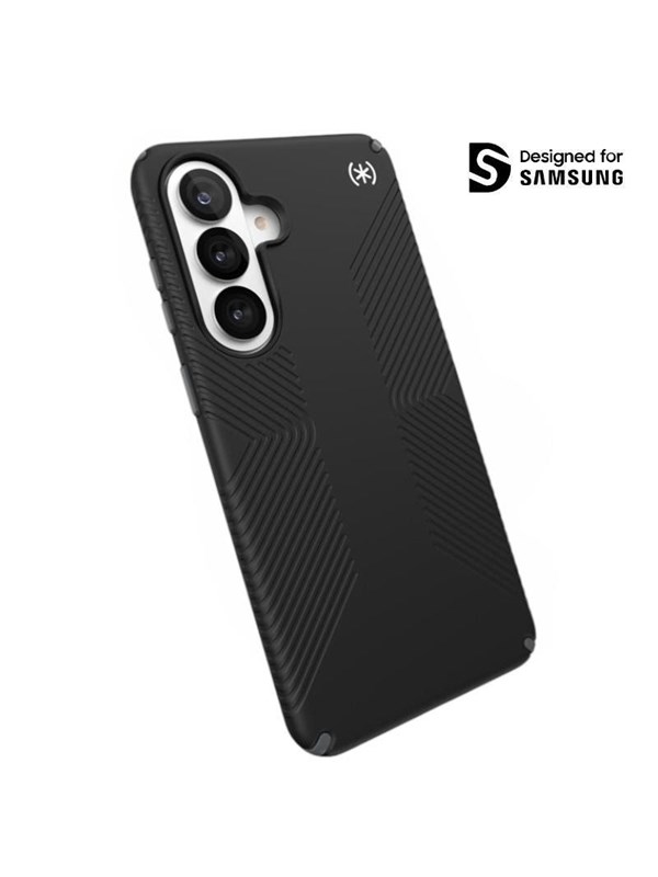 Speck Presidio2 Grip Magnet - Samsung Galaxy S26 MagSafe Case - BlackSlate GrayWhite