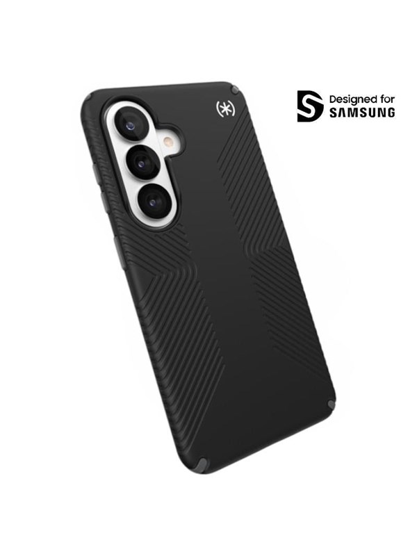 Speck Presidio2 Grip Magnet  Samsung Galaxy S26 MagSafe Case - BlackSlate GreyWhite