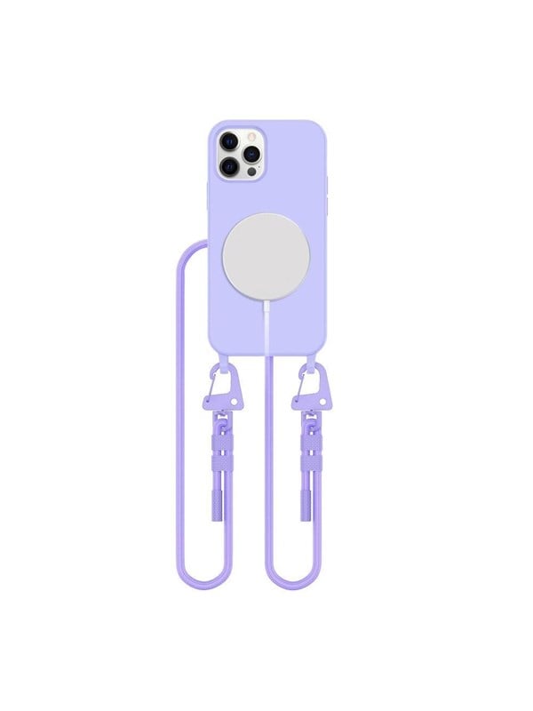 Tech-Protect MagNecklace MagSafe Case for iPhone 12 / 12 Pro - Lavender