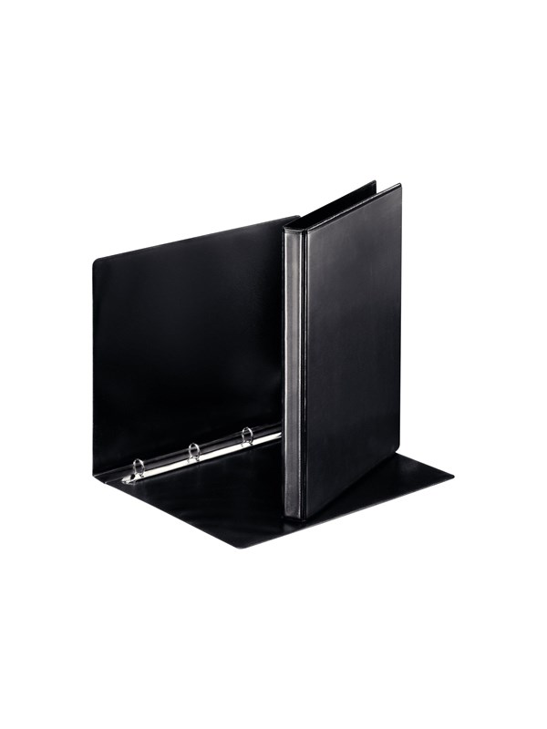 Esselte Panorama - presentation ring binder - for A4 - capacity: 140 sheets - black
