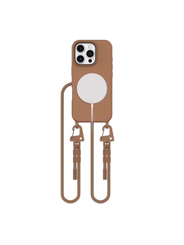 Tech-Protect MagNecklace MagSafe Case for iPhone 16 Pro Max - Brown