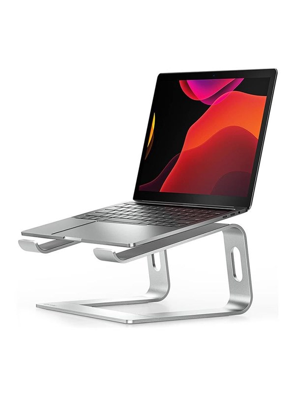 CRONG AluBench - Aluminum Laptop Stand - Silver
