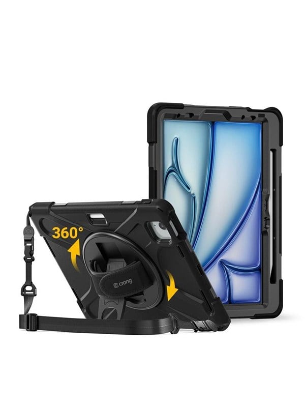 Image of CRONG Defender Plus - Rugged Case for iPad Air 11 (2026 - 2024) / iPad Air 10.9 - 5th-4th gen.