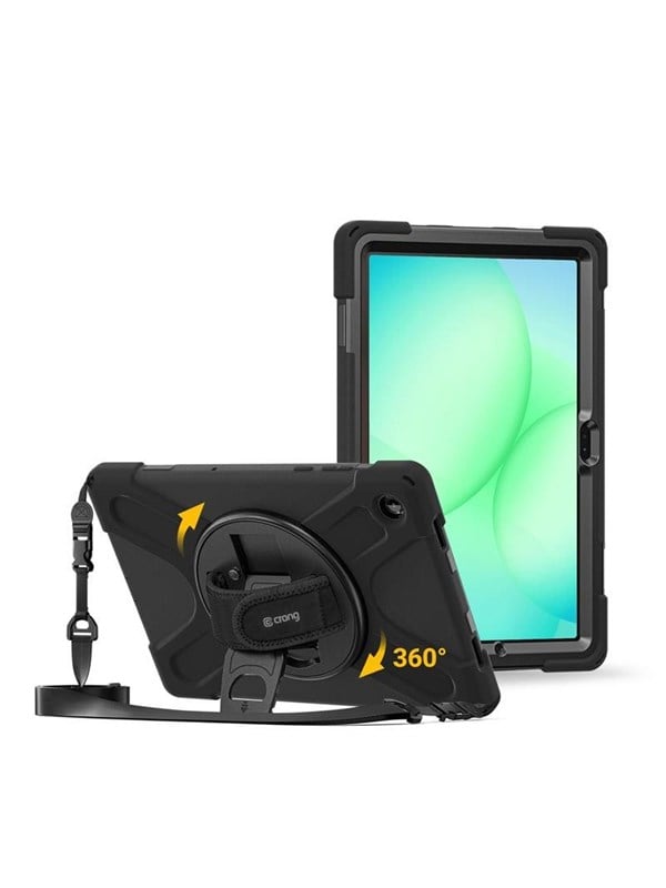 Image of CRONG Defender Plus - Rugged Case Samsung Galaxy Tab A11+ 10.9" - black