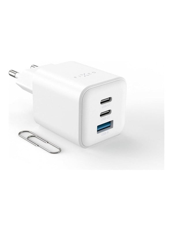 FIXCG65M-2C1A-WH - USB-Ladegerät 65 W 5-20 V 325 A 2x USB-C 1x USB-A weiß