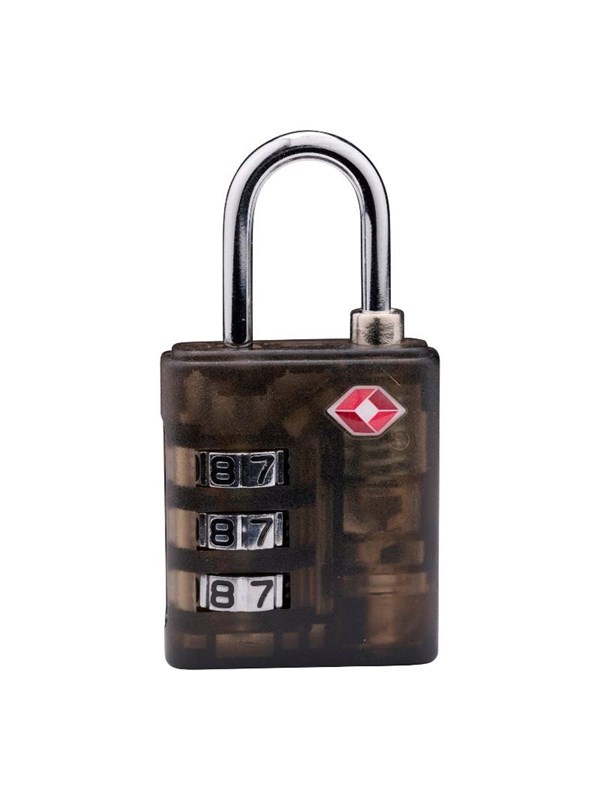 Dunlop - TSA combination lock for suitcase / luggage - Black