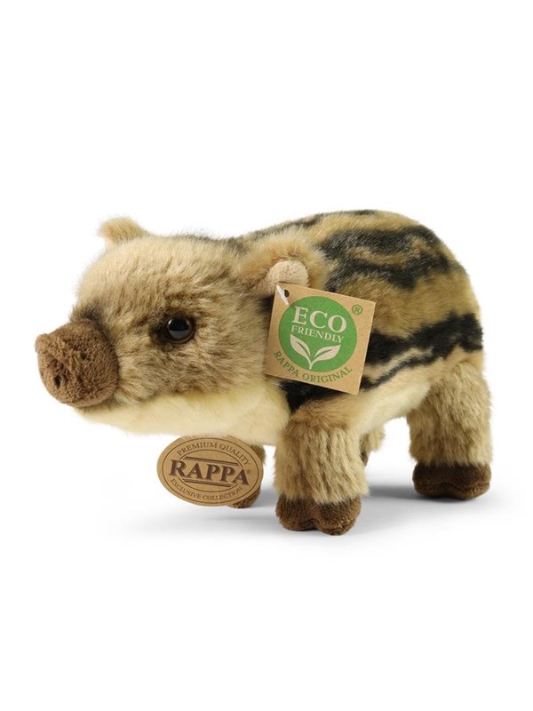 Rappa - Realistic Plush Mascot Young Boar 21 cm Eco-Friendly