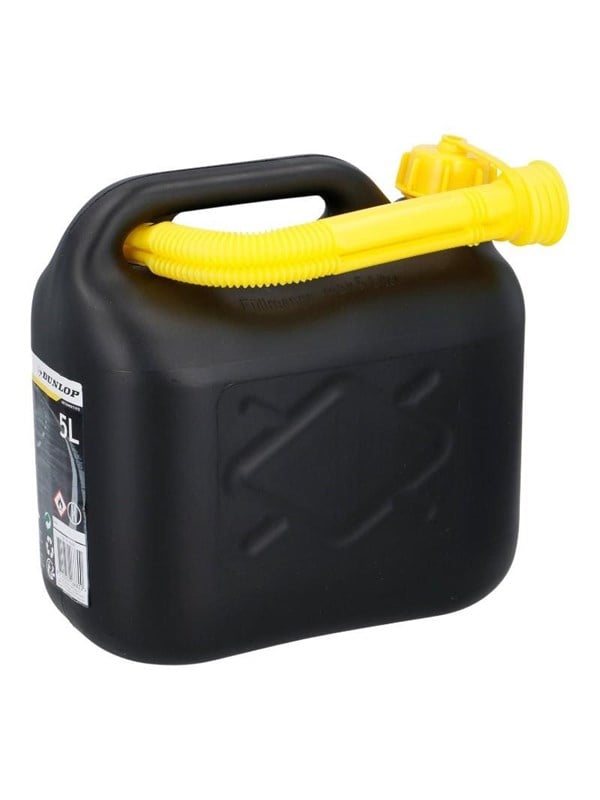 Dunlop - Fuel Can with Funnel 5L - Black