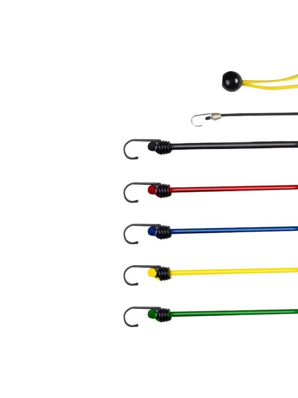 Dunlop - Bungee / Luggage Cords with Hooks 18 pcs