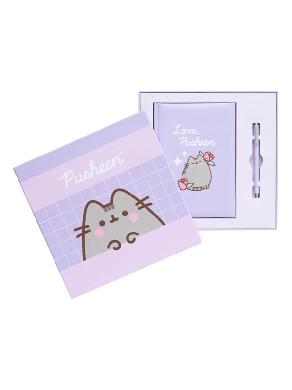 Pusheen - A5 notebook  pen set from the Moments collection