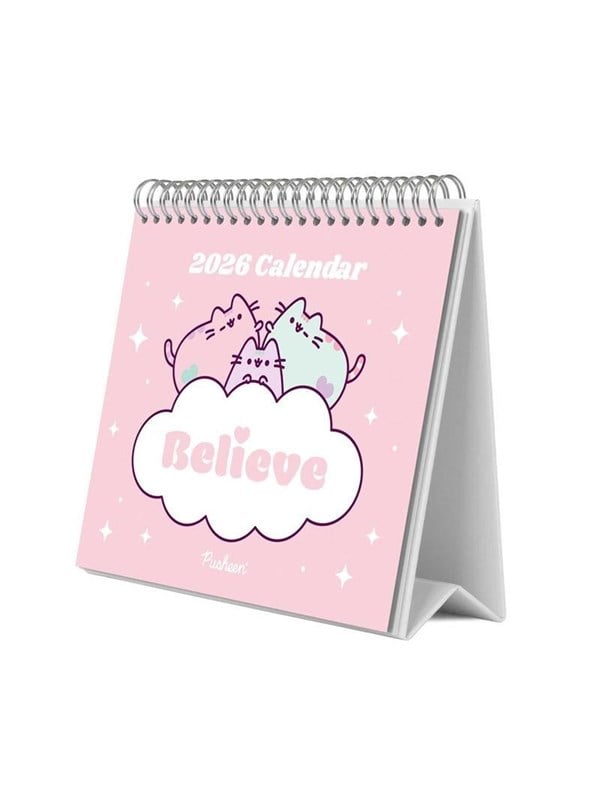 Pusheen - Desk Calendar 2026 17x20 cm