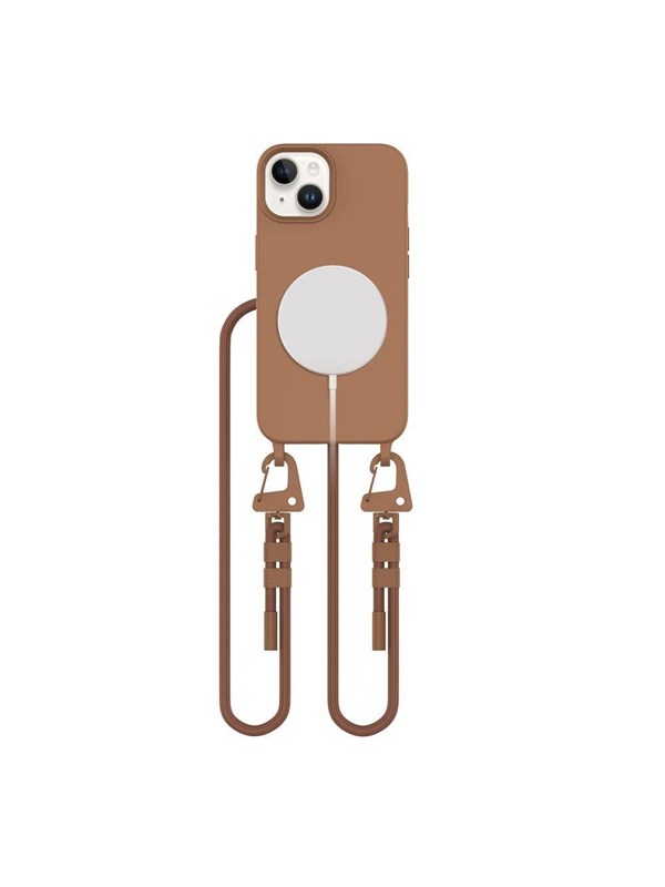Tech-Protect MagNecklace MagSafe Case for iPhone 13 - Brown