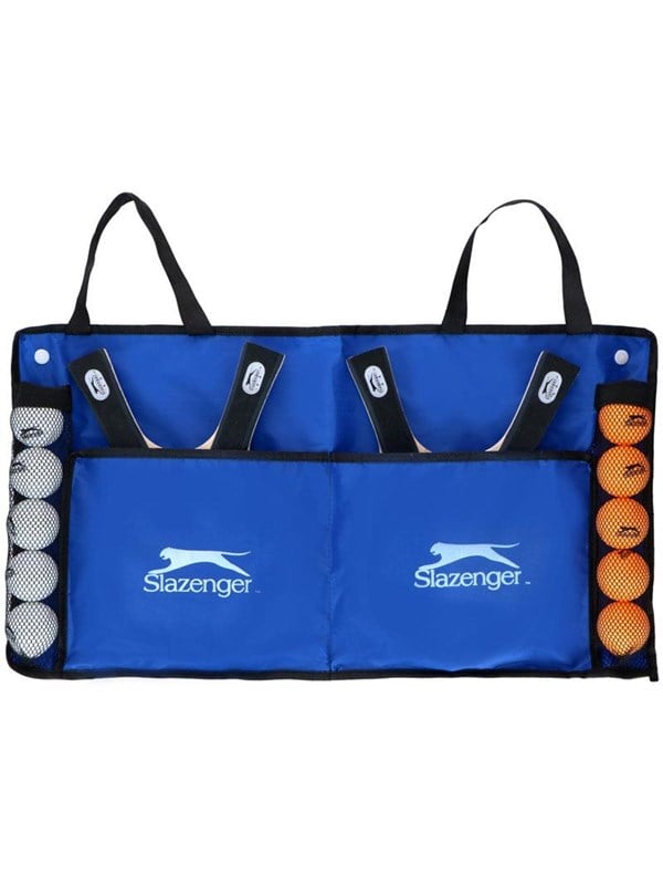 Tischtennis-Set 15 Tlg mit 10 Bällen 4 ergonomische Schläger und eine Tragetasche