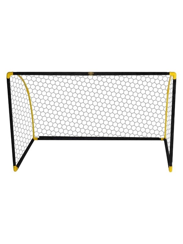 Umbro Fußballtor - Faltbares Fußballtor - 180 x 91 x 120 CM - für Kinder - schwarz gelb