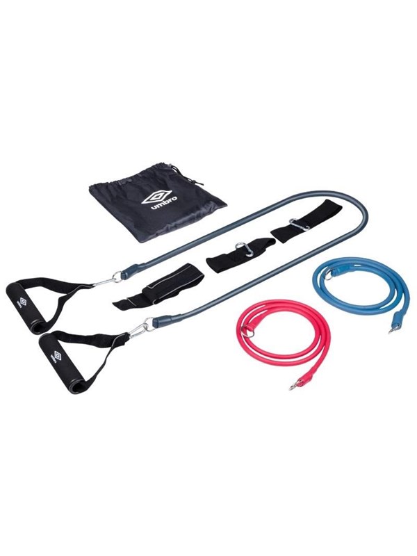 Resistance Strap Set - Komplettset - 3 Stufen - mit Griffen und Türverankerung - 120 cm