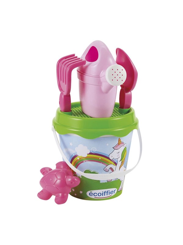 Ecoiffier 17 cm Unicorn Bucket Garnished