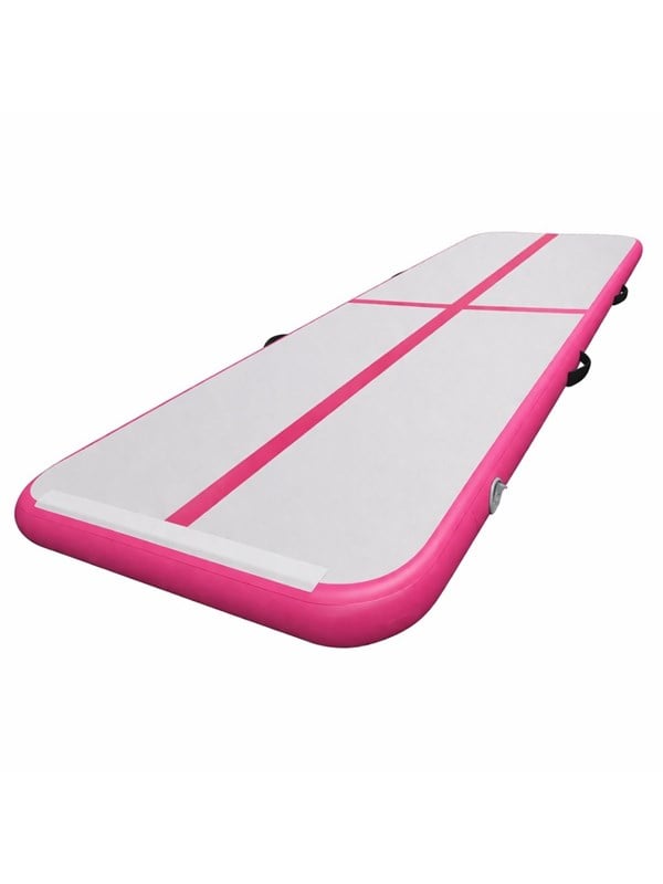 ASG Airtrack - 400 x 100 x 10 cm - Pink/Grå