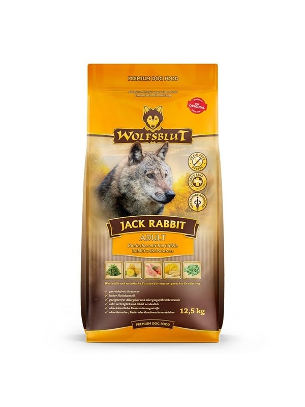 Wolfsblut Jack Rabbit - dry dog food - 12.5kg
