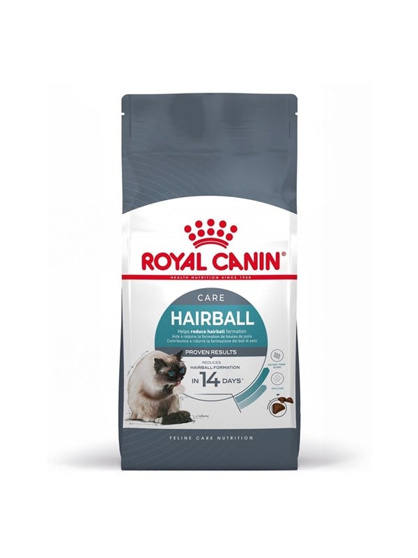 Royal Canin Hairball Care cats dry food 10 kg Adult Corn Poultry Rice Vegetable