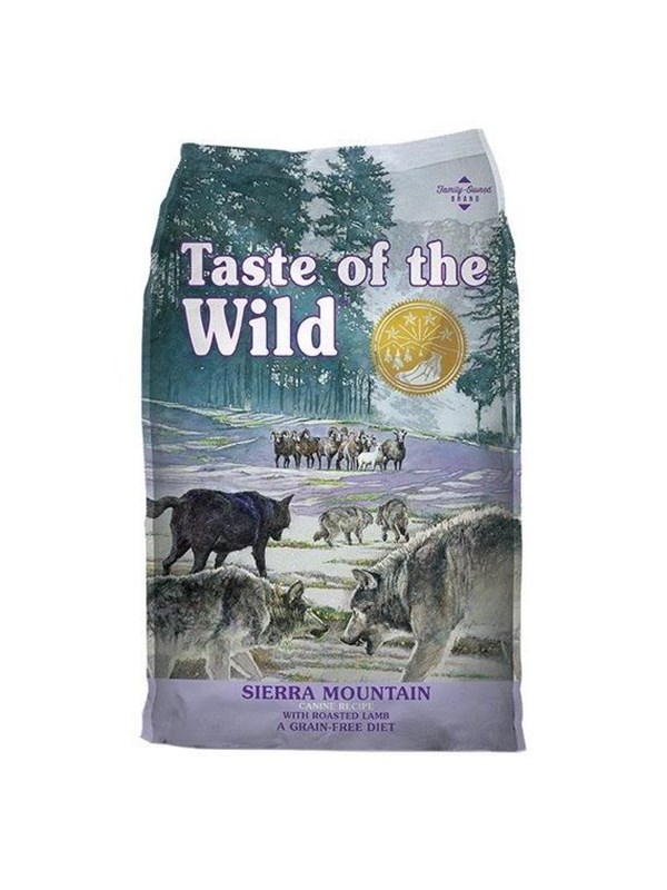 Taste of the Wild Sierra Mountain Canine Formula With Roasted Lamb Grain-Free 122kg