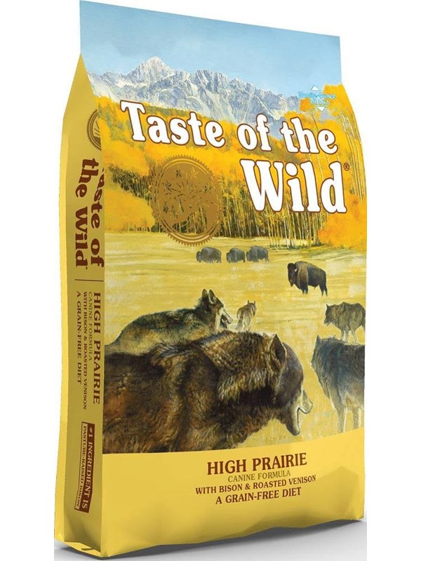 High Prairie Canine Formula With Bison & Roasted Venison Grain-Free 122kg