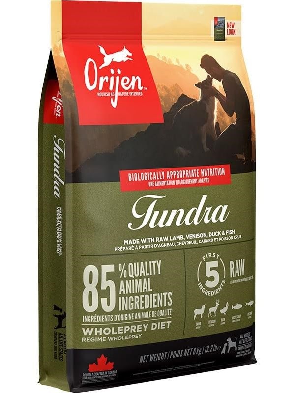 Futter Tundra Erwachsener Rindfleisch Lamm Ente Wildschwein Ziege 6 Kg