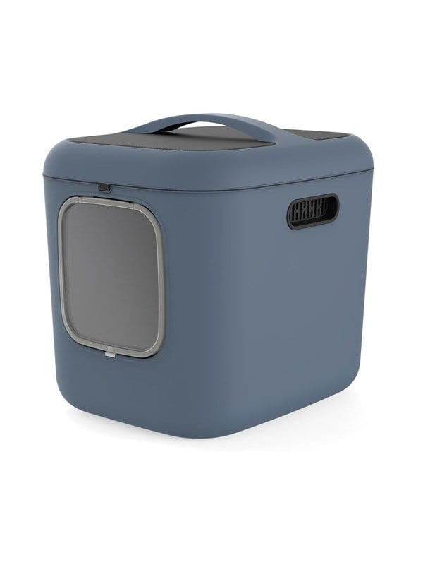 Katzentoilette Biala XL Blau Kunststoff