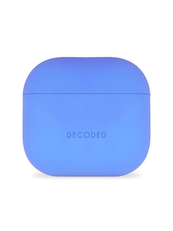 Decoded Silicone Aircase for Airpods Gen 4 Blue