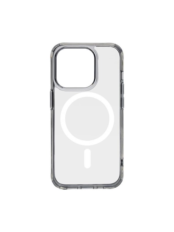 Pomologic Covercase Rugged for iPhone 15 Pro Clear WMagsafe