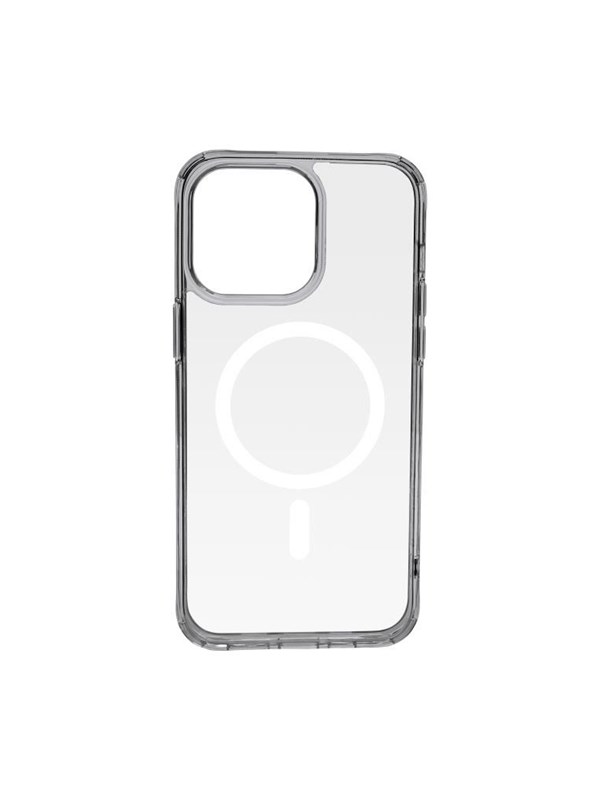 Pomologic Covercase Rugged for iPhone 15 Pro Max Clear WMagsafe