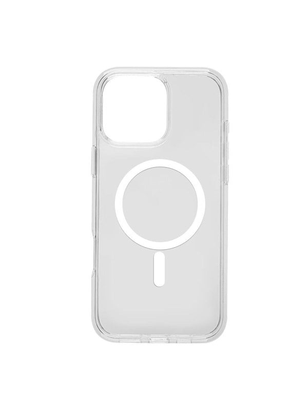 Pomologic Covercase Rugged for iPhone 16 Pro Max Clear WMagsafe