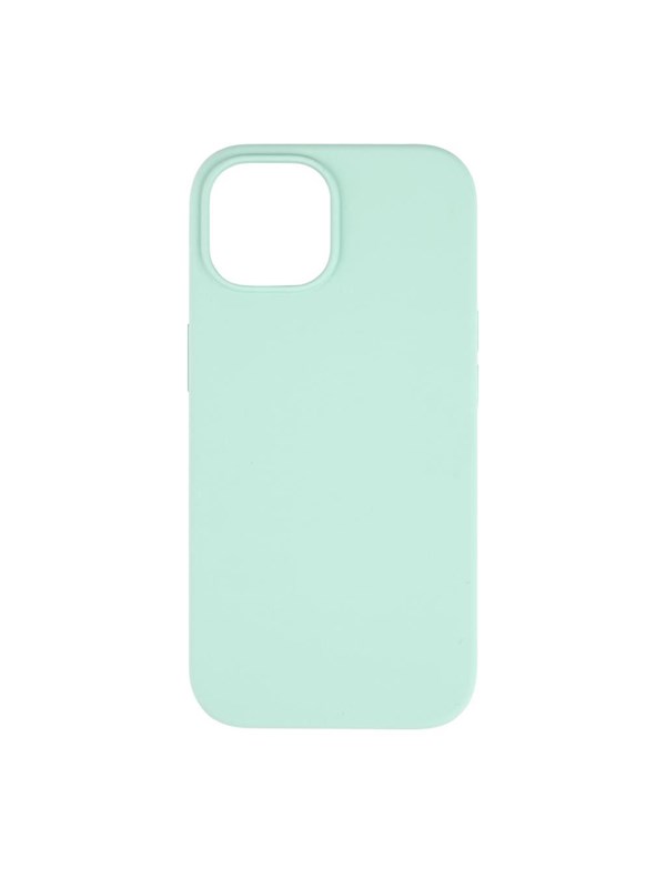 Pomologic CoverCase Silicone iPhone 15 Turquoise WMagsafe