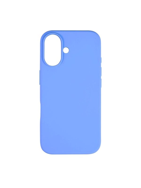 Pomologic CoverCase Silicone iPhone 16 Blue WMagsafe