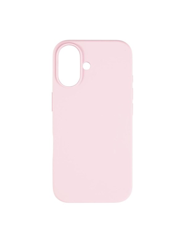 Pomologic CoverCase Silicone iPhone 16 Light Pink WMagsafe