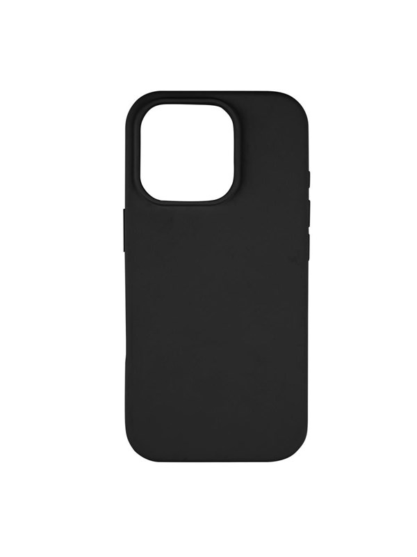 Pomologic CoverCase Silicone iPhone 16 Pro Black WMagsafe
