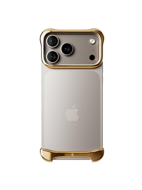 Arc Pulse Aluminum Polished Gold for iPhone 17 Pro