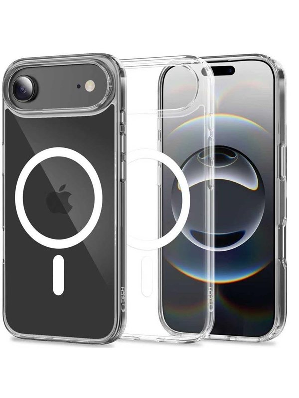 Tech-Protect FlexAir Hybrid MagSafe Case for iPhone 17 Air - Clear