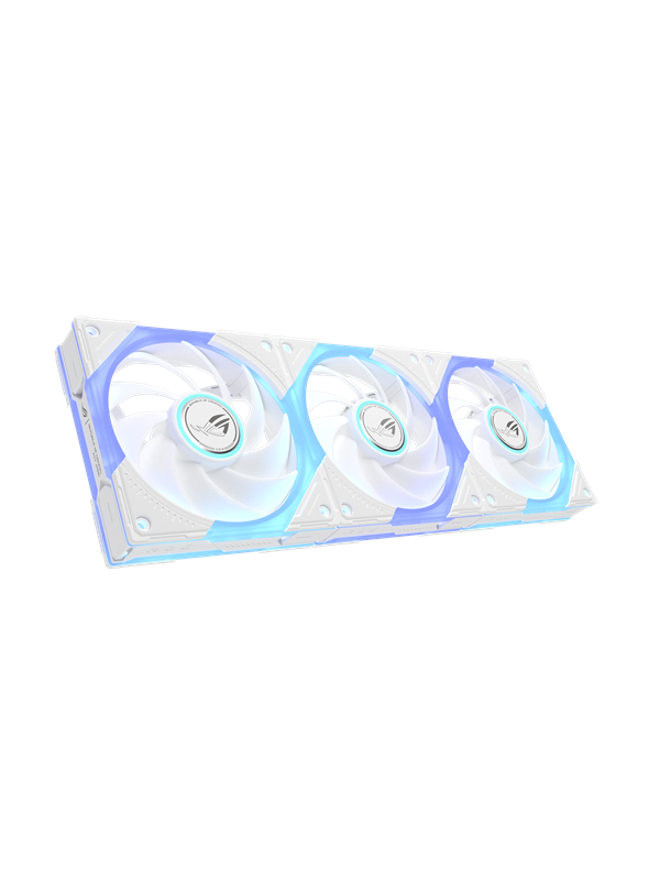 ASUS ROG EURUX GR120 ARGB White (3-pack) - Gehäuselüfter - 120mm - Weiß - 33 dBA