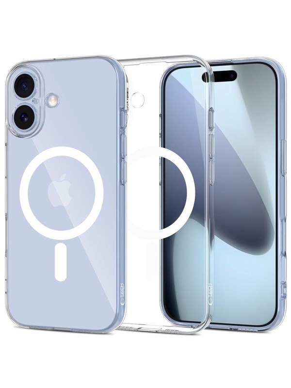 Tech-Protect FlexAir MagSafe Case for iPhone 17 - Clear