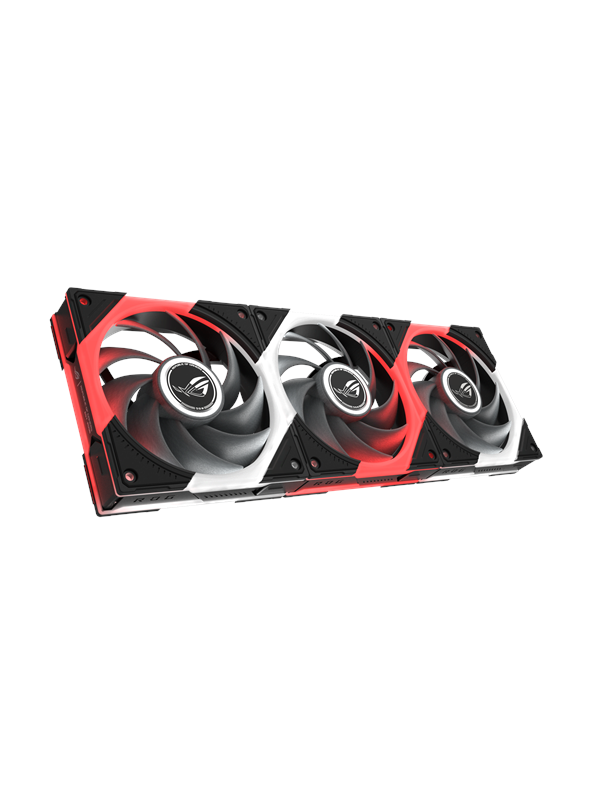ASUS ROG EURUX GR120 ARGB Black (3-pack) - Gehäuselüfter - 120mm - Schwarz - 33 dBA